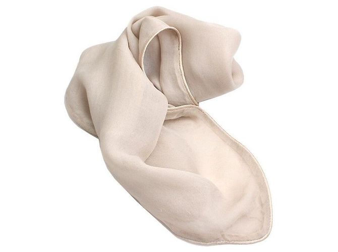 Sciarpa in seta Armani Collegioni Sand Beige Marrone - Ansicht 3