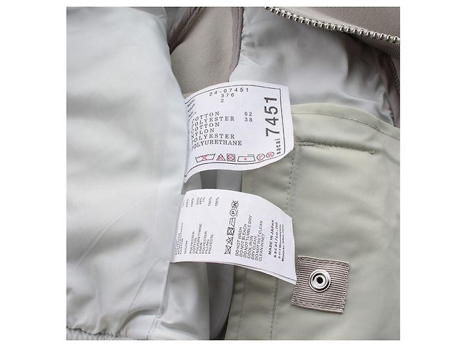 Sacai Chaqueta con capucha amarillo verde - vista 4