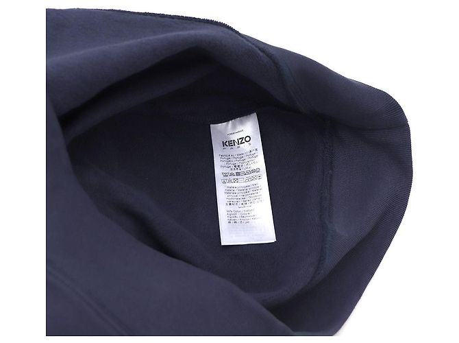 Kenzo Logo-Sweatshirt für Herren mit Bork-Blume Blau - Ansicht 10