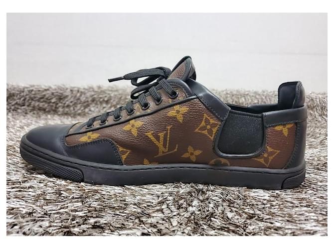 Louis Vuitton Sneakers Monogram Marrone - vista 5