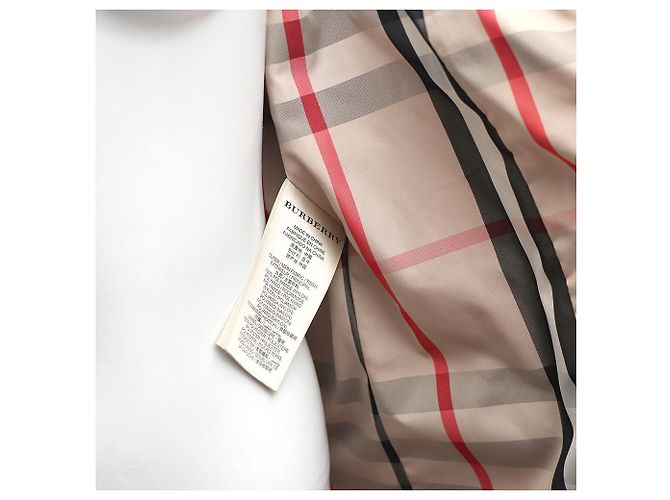 Burberry Jaqueta acolchoada com gola de pele e plumas - vista 11