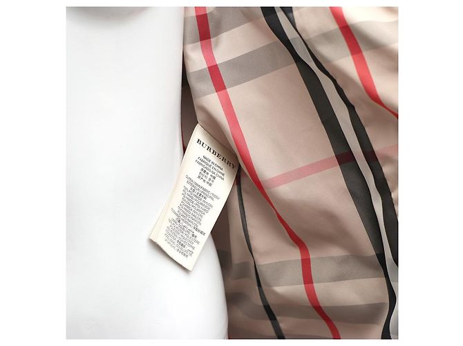 Burberry Jaqueta acolchoada com gola de pele e plumas - vista 23