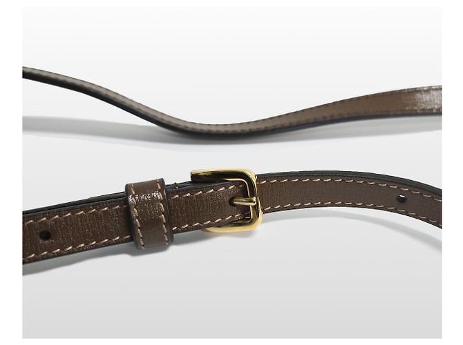 Gucci Borsa a tracolla in tela GG Supreme con morsetto marrone - vista 11