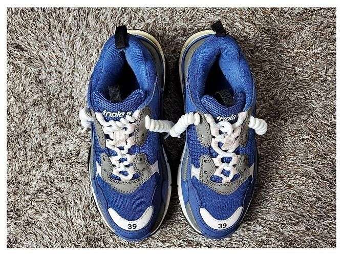 Balenciaga Triple Blu - vista 8