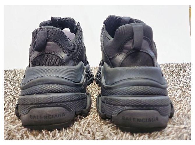 Balenciaga Triple Dirty Black Blu - vista 4