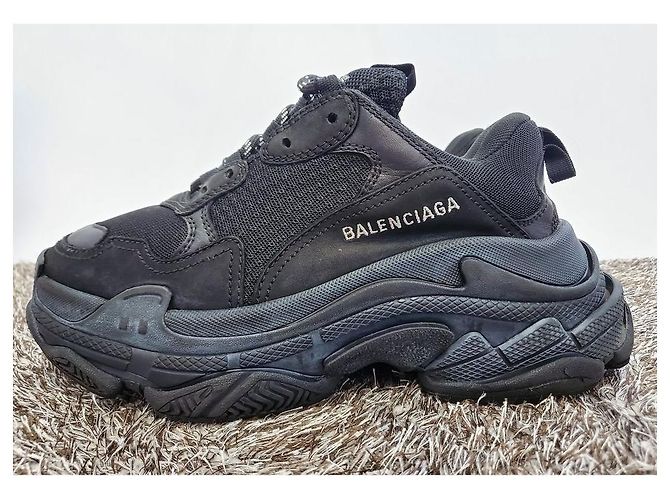 Balenciaga Triple Dirty Black Blu - vista 5