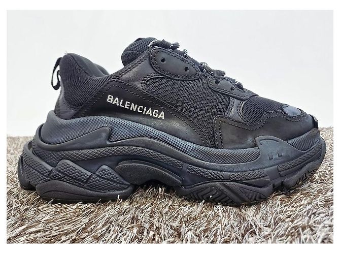 Balenciaga Triple Dirty Black Blu - vista 7
