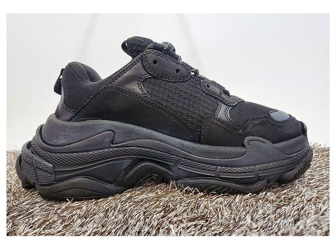 Balenciaga Triple Dirty Black Blu - vista 8