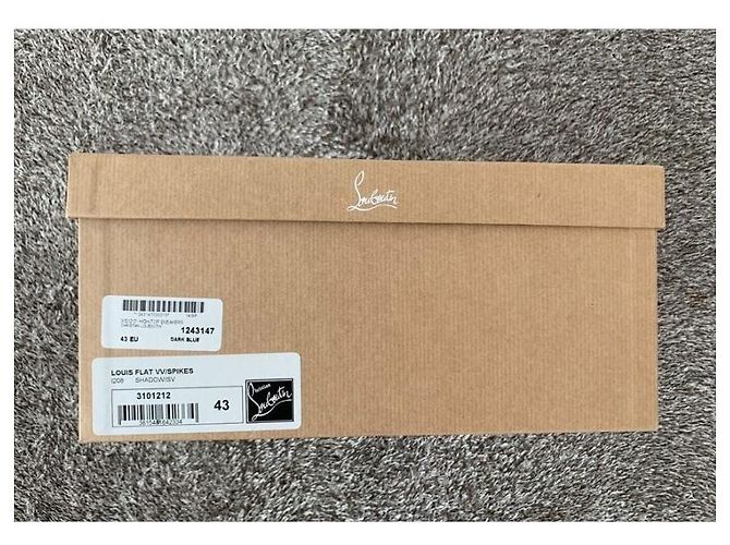 Christian Louboutin Louis Flat High Top Marrone - vista 12
