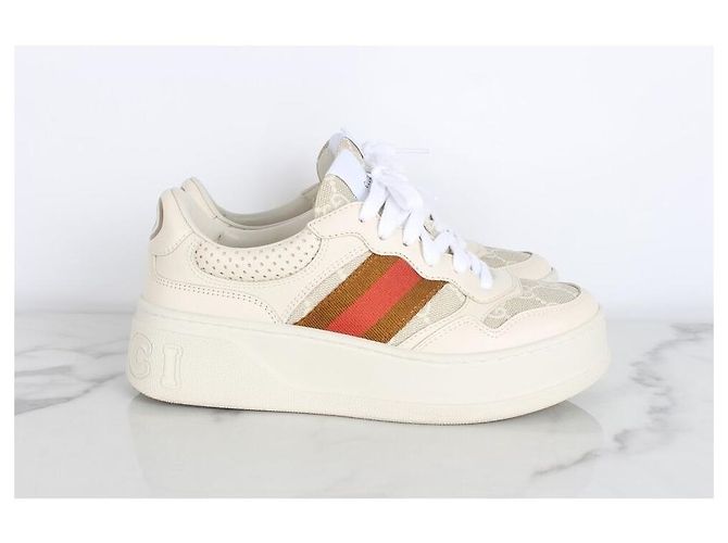 Gucci Sneakers Web GG Exclusive Multicolore - vista 7