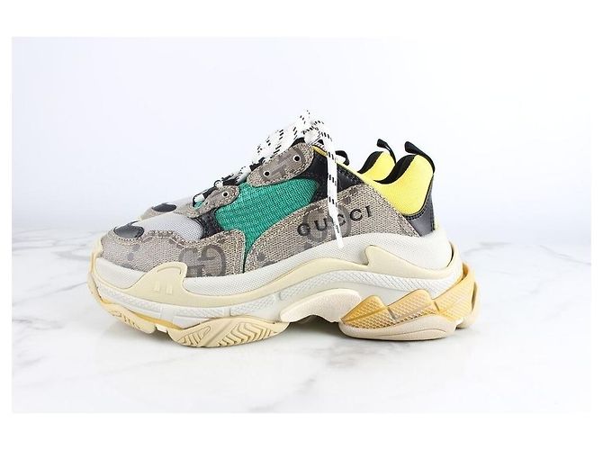 Gucci Sneakers Triple Hacker Blu - vista 5
