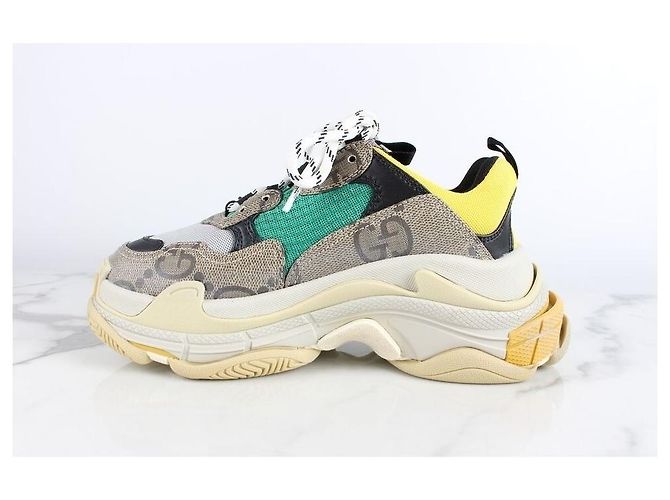 Gucci Sneakers Triple Hacker Blu - vista 6