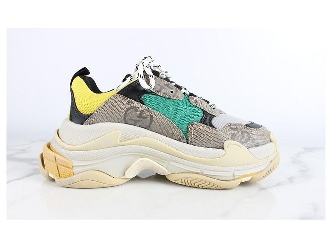 Gucci Sneakers Triple Hacker Blu - vista 8