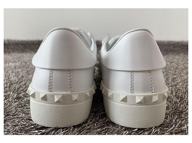 Valentino Sneakers Rockstud Untitled da uomo Bianco - vista 10