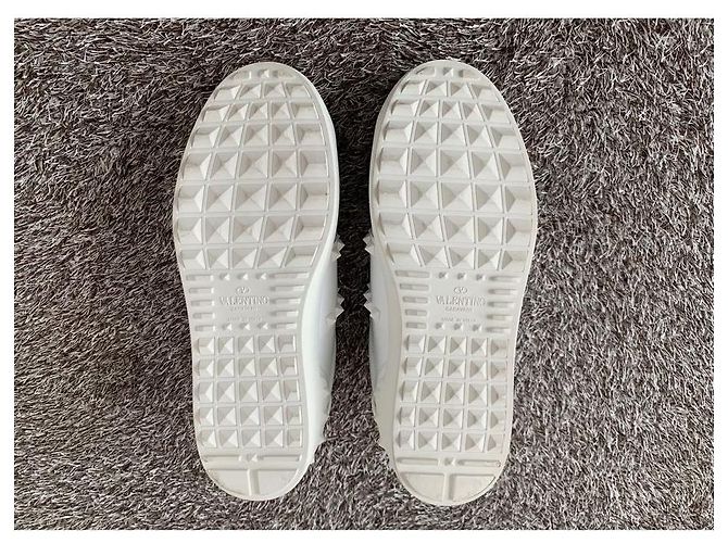 Valentino Sneakers Rockstud Untitled da uomo Bianco - vista 11