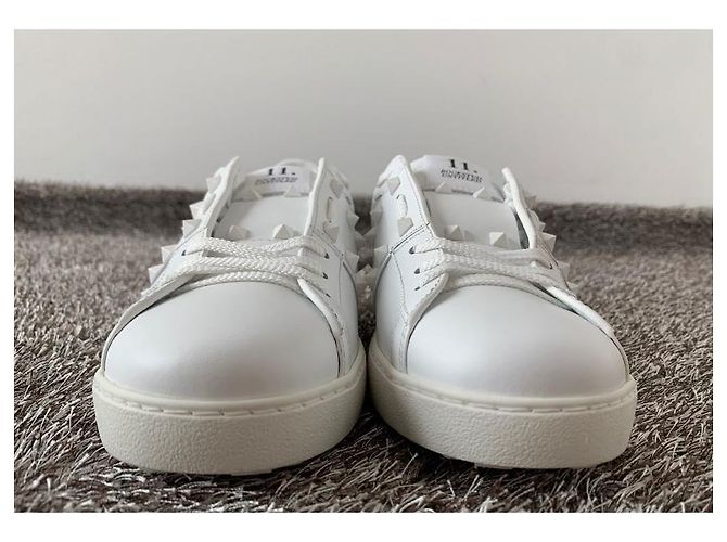Valentino Sneakers Rockstud Untitled da uomo Bianco - vista 4