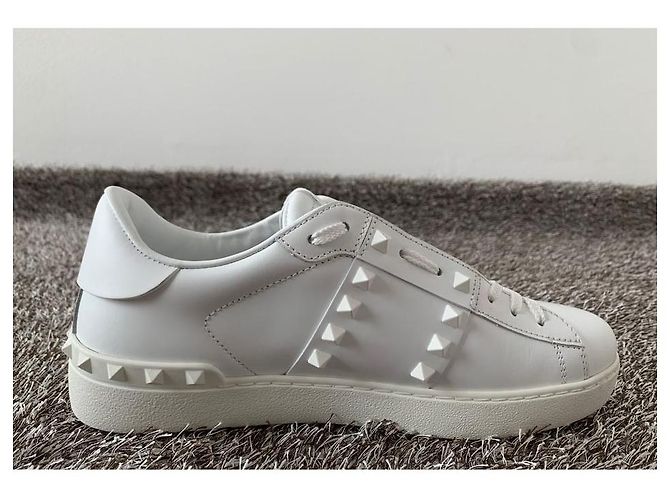 Valentino Sneakers Rockstud Untitled da uomo Bianco - vista 6