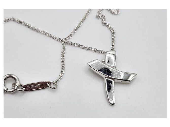 Tiffany & Co Collana con pendente in argento - vista 7