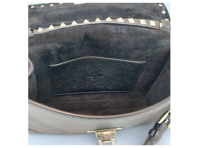 Valentino Borsa a tracolla piccola Rockstud Flap - vista 6