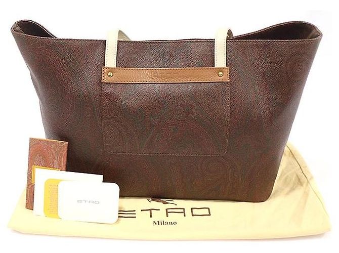 Etro Borsa shopper a spalla in tela Paisley Multicolore - vista 2