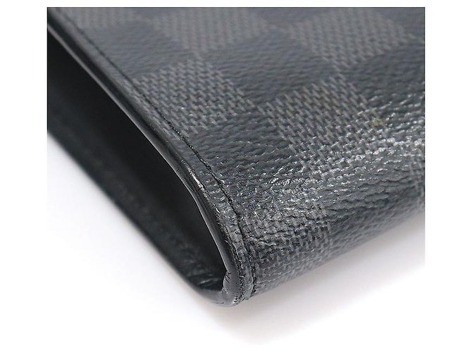 Louis Vuitton Pochette Jour GM in tela Damier Graphite Marrone - vista 6