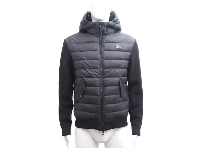 Burberry Chaqueta acolchada con capucha de punto Negro - vista 8