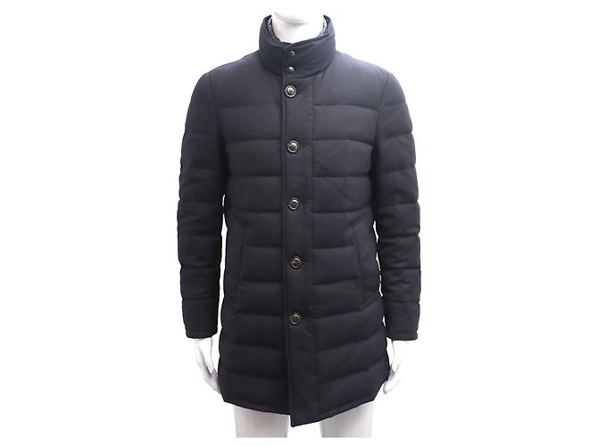 Moncler Valier Men's Down Coat Black - view 11
