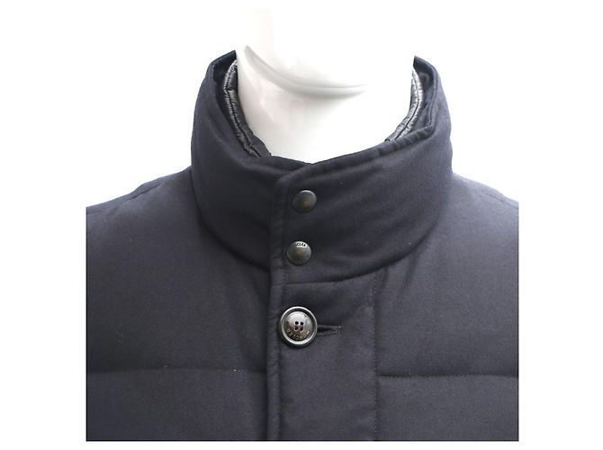 Moncler Valier Men's Down Coat Black - view 12