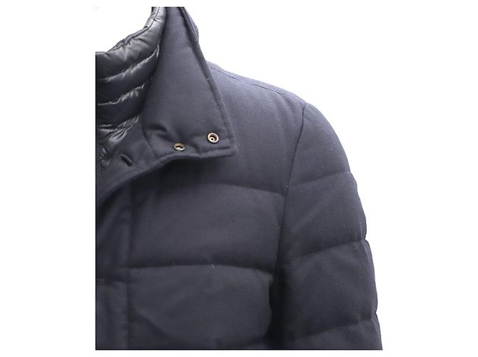 Moncler Valier Men's Down Coat Black - view 15