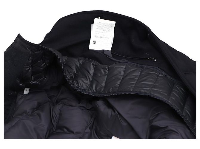 Moncler Valier Men's Down Coat Black - view 20