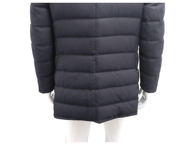 Moncler Valier Men's Down Coat Black - view 7