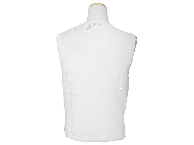 Tory Burch Chaleco de punto marfil Blanco - vista 2