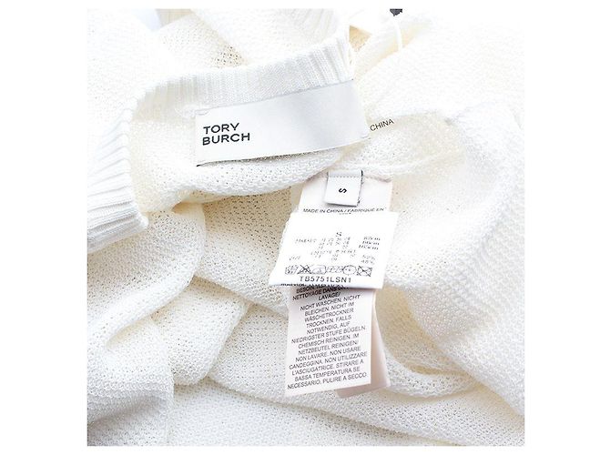 Tory Burch Chaleco de punto marfil Blanco - vista 3