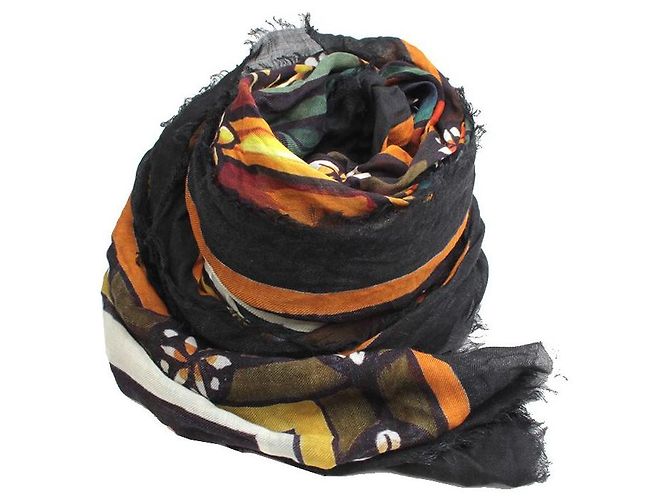 Dolce & Gabbana Stola con frange multicolore Dolce Gabbana Verde - vista 2