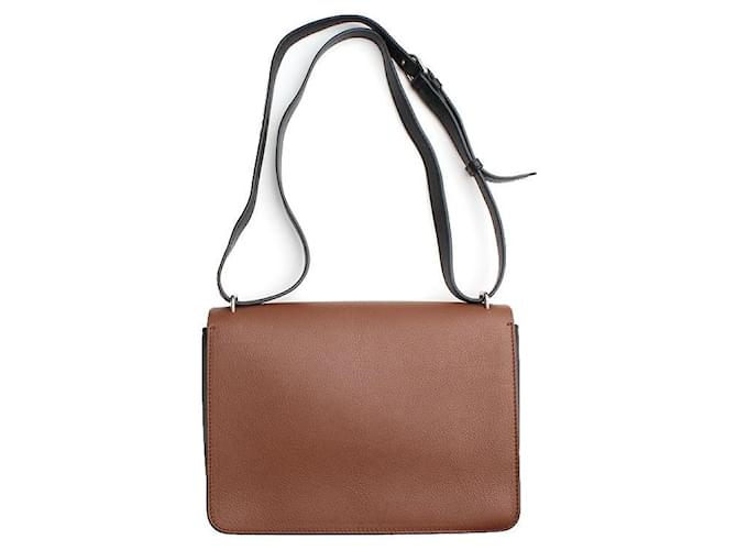 Burberry Borsa a tracolla a spalla Check Marrone - vista 3
