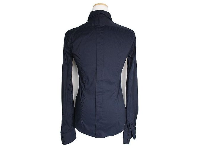 Dolce & Gabbana Camicia Slim Fit Blu Notte - vista 2