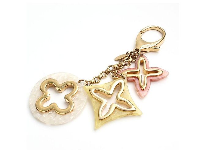 Louis Vuitton Charm per borsa e portachiavi Monogram Flower Multicolore - vista 3