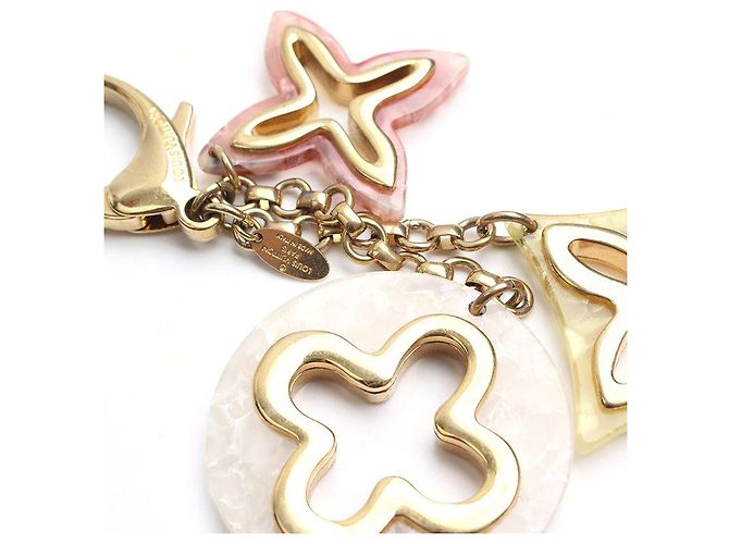 Louis Vuitton Charm per borsa e portachiavi Monogram Flower Multicolore - vista 4