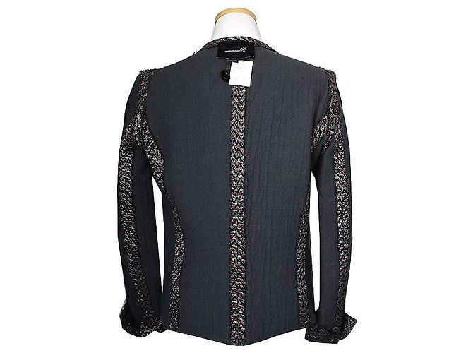 Isabel Marant Metallic Reversible Jacke Schwarz - Ansicht 2