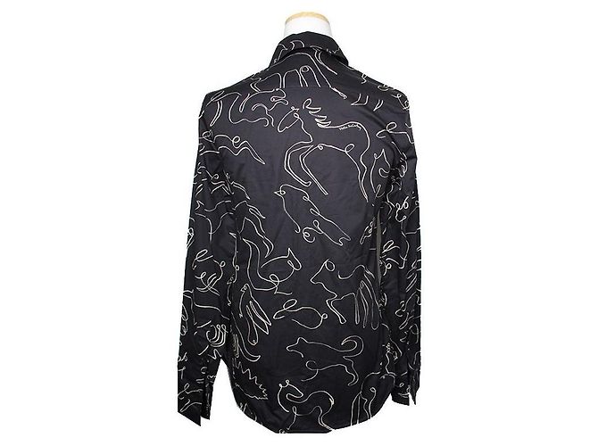 Stella Mc Cartney Camicia stampata blu notte Stella McCartney - vista 2