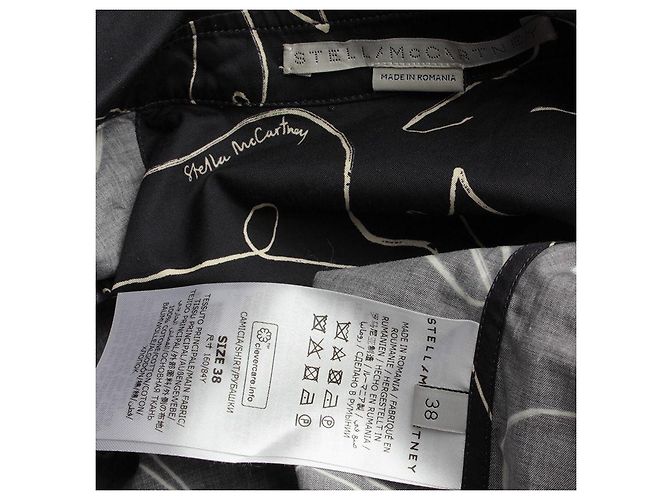Stella Mc Cartney Camicia stampata blu notte Stella McCartney - vista 3