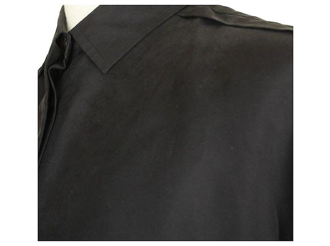 Bottega Veneta Camicetta di seta grigia Marrone - vista 5