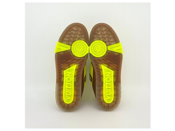Louis Vuitton Baskets Trainer Marron - vue 10