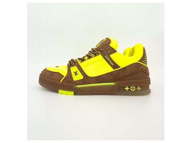 Louis Vuitton Baskets Trainer Marron - vue 4