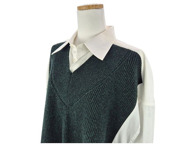 Maison Martin Margiela Camisa de punto Castaño - vista 5