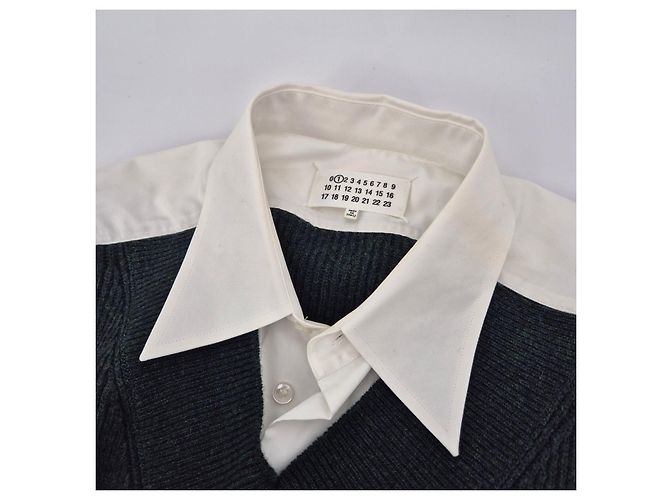 Maison Martin Margiela Camisa de punto Castaño - vista 6