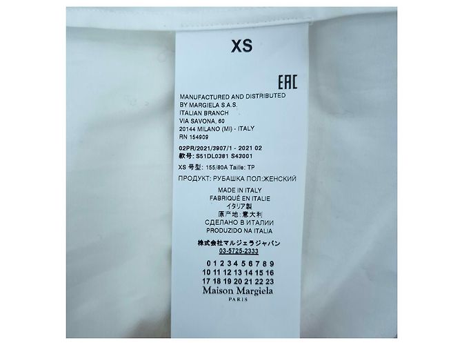 Maison Martin Margiela Camisa de punto Castaño - vista 9