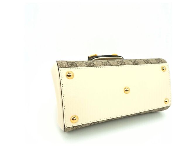 Gucci Mini borsa con manico Horsebit Marrone - vista 6