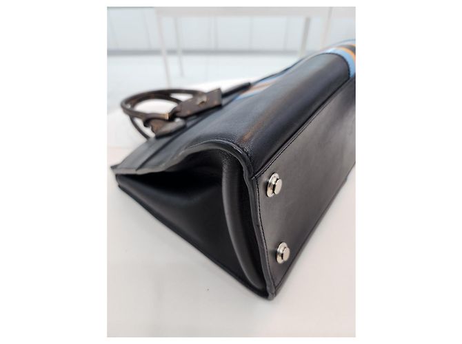 Louis Vuitton Borsa a Spalla City Steamer MM Dot Nero - vista 16
