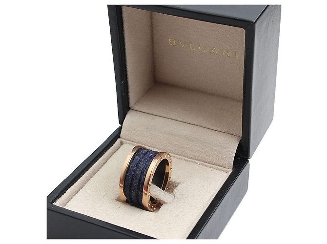 Bulgari Roségoldener Lapis-Lazuli-Ring Pink - Ansicht 5